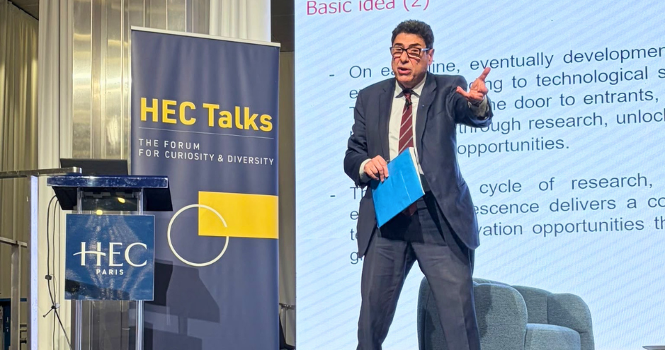 Conference of Nobel Laureate Philippe Aghion at HEC Paris on : “Do ideas become harder to find?” - September 14, 2026 - c HEC Paris