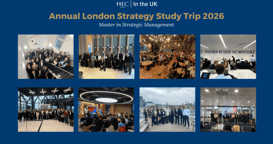 HEC Paris London Strategic Management study trip 2026