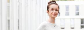 Young woman smiling
